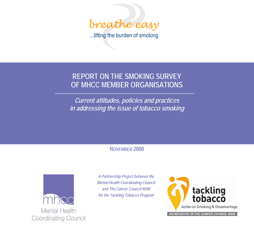 The Breathe Easy Project — Mental Health Coordinating Council partnership