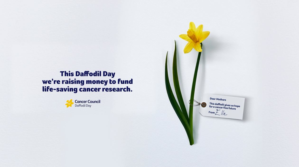 Elle Halliwell's Daffodil Dedication to mothers