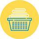 icon of laundry basket