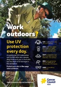Outdoor work UV protection