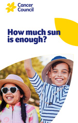 'How much sun is enough' brochure cover thumbnail