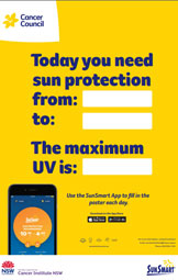 'Today you need sun protection' poster cover thumbnail