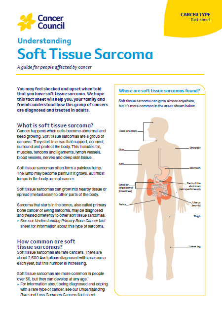 Understanding Soft Tissue Sarcoma cover thumbnail