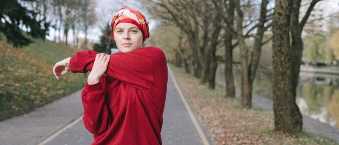 Exercise is beneficial during and after cancer treatment.