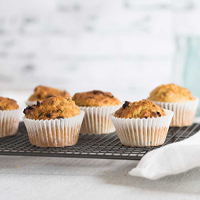 Carrot and zucchini muffins