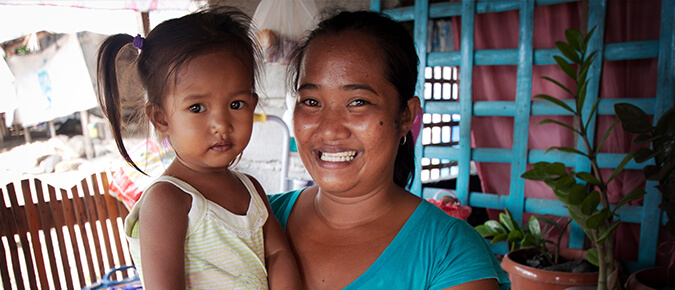 Filipina woman