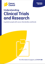 Understanding clinical trials and cancer research book