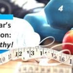 Exercise equipment and apple.
