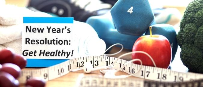 Exercise equipment and apple.