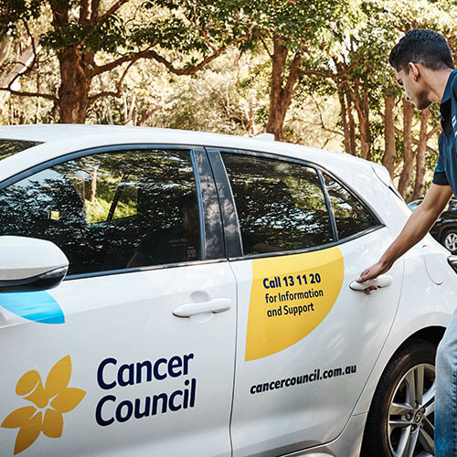 Cancer Council transport to treatment