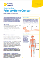 Understanding Primary Bone Cancer cover thumbnail