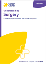 Surgery booklet cover