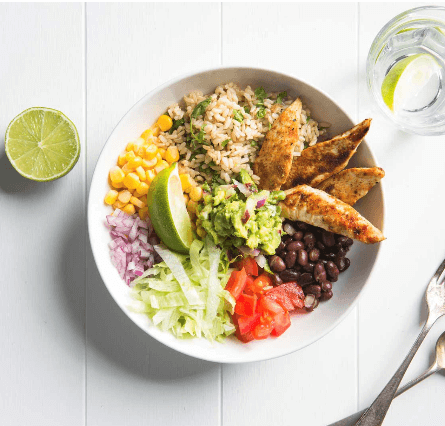 Chicken Burrito Bowls 