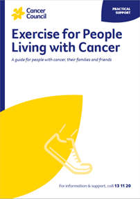 Exercise for People Living with Cancer cover thumbnail