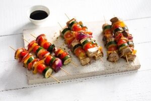 vegetables kebabs