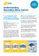 Secondary bone cancer factsheet
