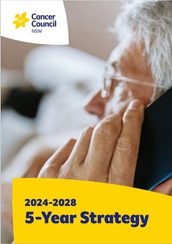 Cancer Council NSW 5-year strategy cover thumbnail