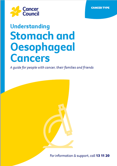 Understanding Stomach and Oesophageal Cancers cover thumbnail