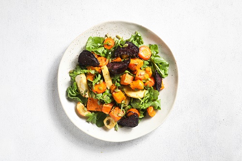 Roasted vegetable salad