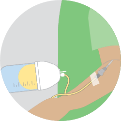 Diagram of portable pump