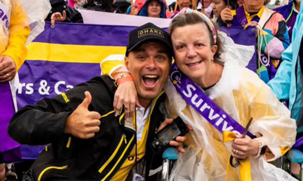 Mel at the Sutherland Relay for Life event