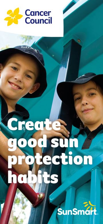 Create good sun protection habits brochure cover thumbnail