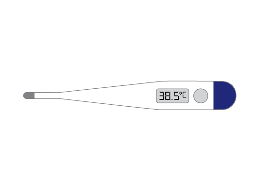 Image of a thermometer.