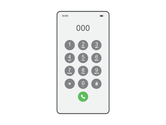 Image of a mobile phone.