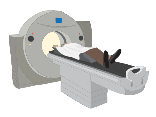 Image of CT scanner.