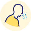 Shortness of breath icon