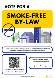 Vote for a smoke free by-law